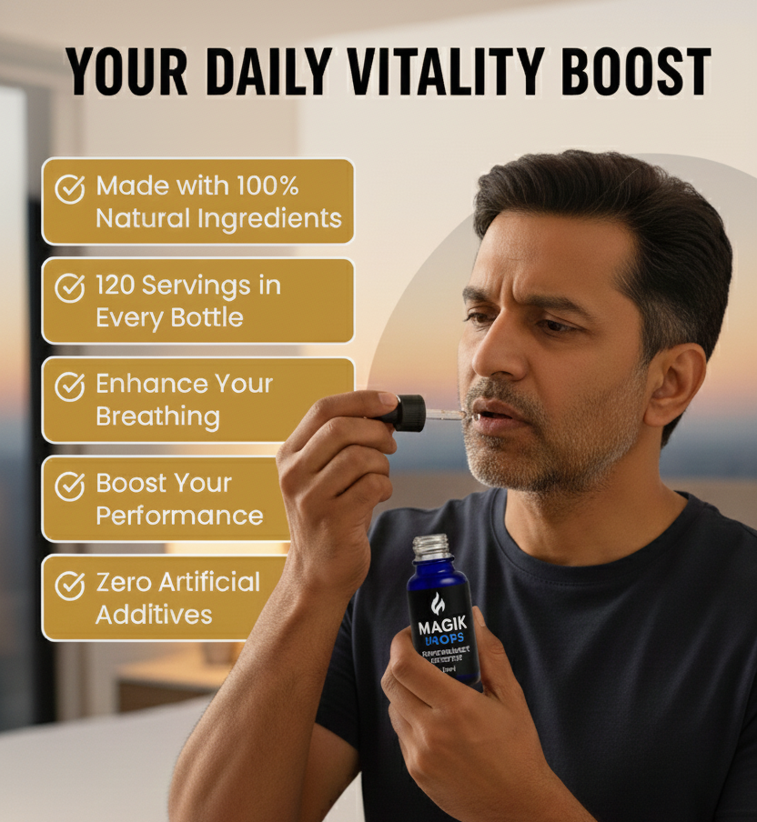 Magik Drops - Herbal Performance Drops (⭐⭐⭐⭐⭐(4.9/5)