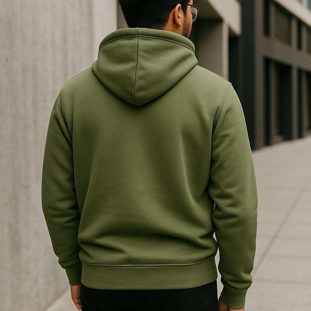 PREMIUM OVERSIZED HOODIES - OLIVE GREEN